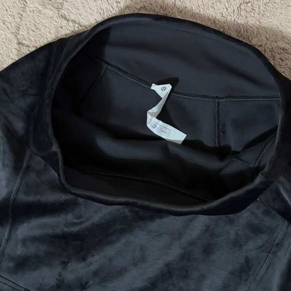 NWOT New Lululemon Scuba High-Rise Pull-On Mini Skirt Velvet Black Size L - Picture 7 of 8